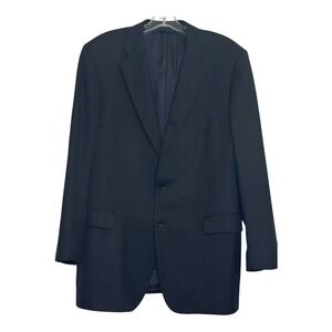 Brooks Brothers 1818 Regent Wool‎ Blazer Navy Blue Stripe Suit Jacket 45L/38